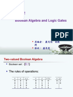 Boolean Algebra and Logic Gates