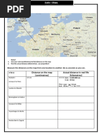 Scale - Maps Europe Grade 7