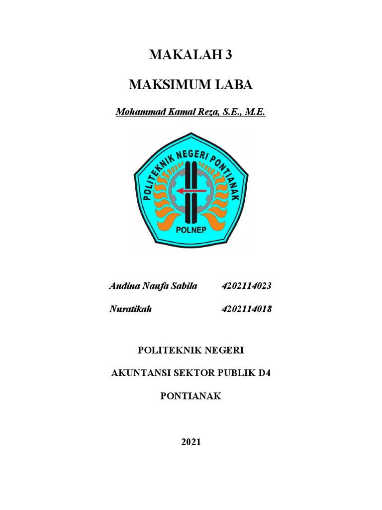Memaksimalkan Laba Pdf