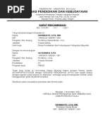 SURAT REKOMENDASI GELAR GURU