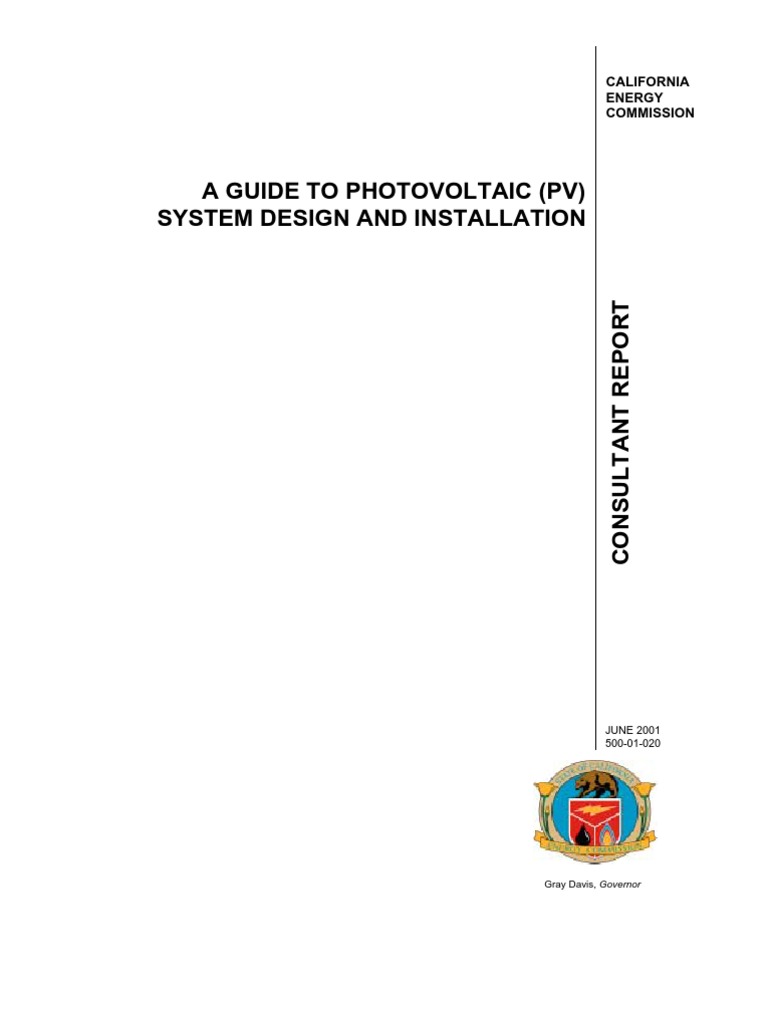 Photovoltaic (PV) System Design | PDF