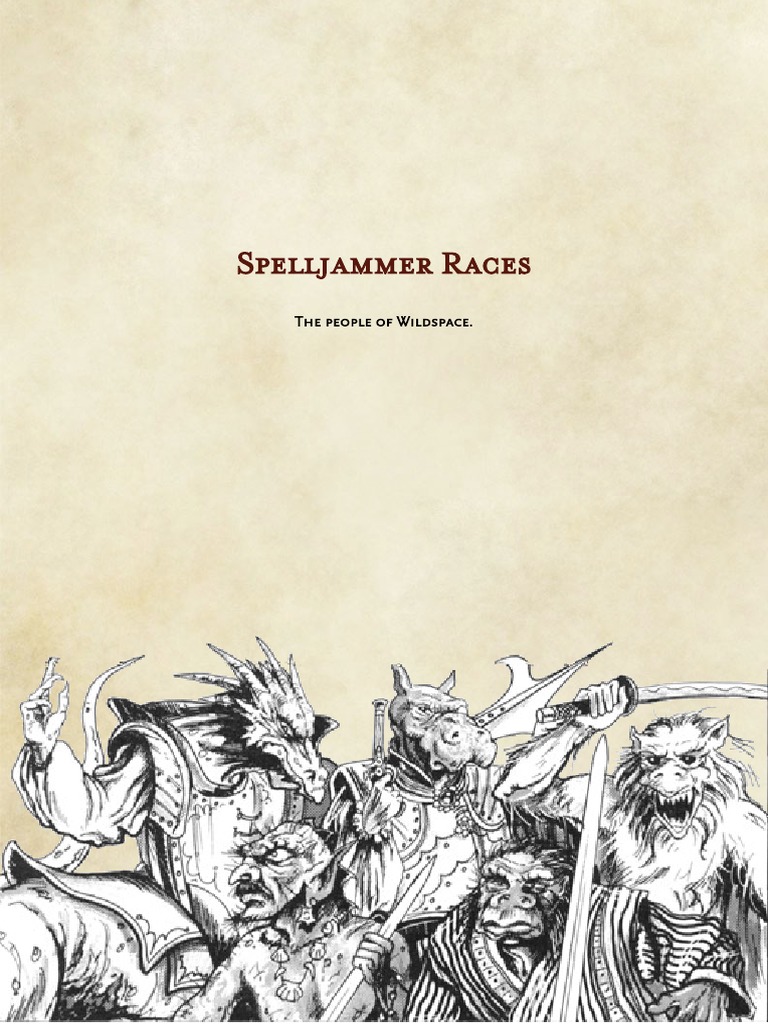 Spelljammer Races 5e - The Homebrewery | PDF
