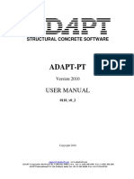 Adapt-Pt 2010 User Manual