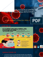 Early Warning System/Score (EWSS) Corona Virus Disease Tahun 2019 (COVID-19)