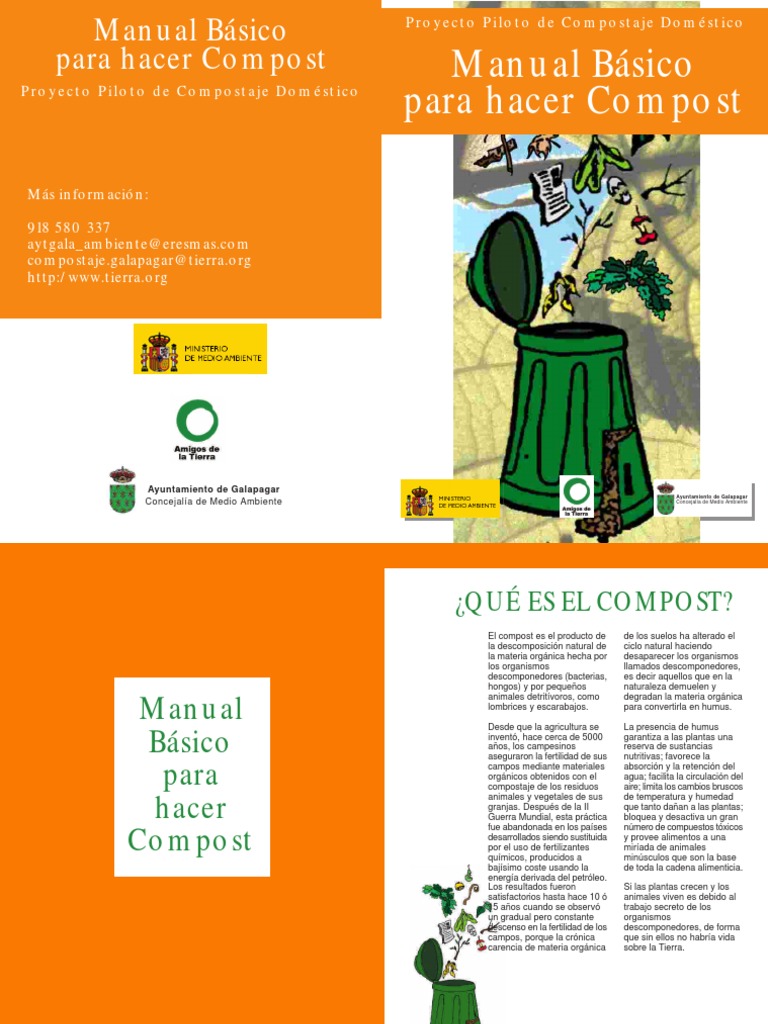 Manual Basico para Hacer Compost | PDF | Compost