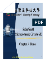 Microelectronic Circuits Chapter 3: Diodes Characteristics Models Circuits