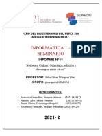 Informe Módulo 12 (Sesión 11) - Software Online: Ofimática, Edición y Descargas Entre Otros.