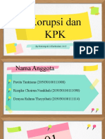 2015 - PPT Etika Kel 8 (Korupsi Dan KPK)