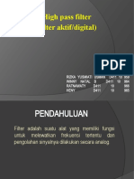 HPF-filter aktif digital