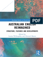 Manns, H., Willoughby, L. (Eds.) (2020) - Australian English Reimagined - Structure, Features and Developments