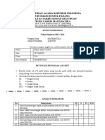 Angket Resiliensi Untuk Uji Coba (Reza Delviana)