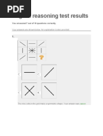 Logical Reasoning Test Results