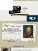Vincent Van Gogh: The Great Artist of Mankind