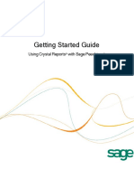 Getting Started Guide: Using Crystal Reports With Sage Peachtree