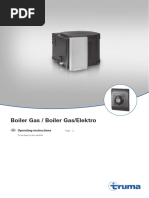 Truma Watersystems Boiler Bg10 Bge10 Operating en