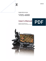 Keyence Vhx-6000 Manual