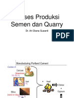 Proses Produksi Semen Dan Quarry