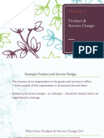 Chapter 4 Product and Service Design