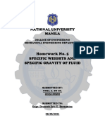 Homework No. 5: National University Manila