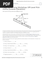 Rigging Training Workshop - Off-Level Pick Points (Uneven Elevation)