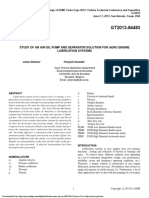 Study of An Air-Oil Pump and Separator Solution For Aero Engine Lubrication Systems