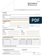 Form Aplikasi Penggunaan BNI Virtual Account (CEREG) v2.6