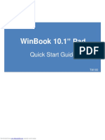 Winbook 10.1 " Pad: Quick Start Guide