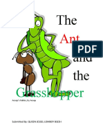 The Ant and Grasshopper (Comic English)