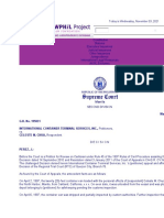 March 28, 2014 G.R. No. 195031 International Container Terminal Services, Inc., Petitioners, CELESTE M. CHUA, Respondent