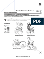 Operation: 695 / 795 / 1095 / 1595 / Mark IV / Mark V / Mark VII / Mark X Electric Airless Sprayers