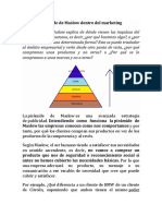 Pirámide de Maslow Dentro Del Marketing