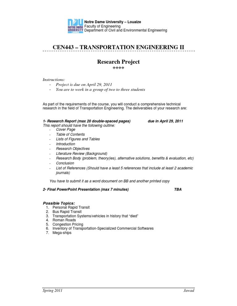 CEN443 Project | PDF | Technology & Engineering