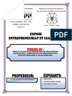 expose entrepreneuriat