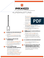 PRX - ONE - Kurzanleitung