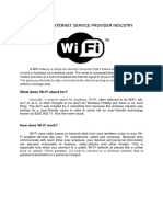 Wireless Internet Service Provider Industry: What Does Wi-Fi Stand For?