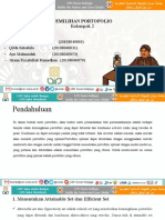 Kelompok 2 - Pemilihan Portofolio