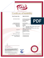 Certificate of Suitability