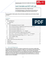 Environment Variable and SET-UID v1.0