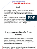 Slides 4 (Routh, Root Locus)