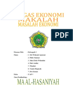 Makalah Masalah Ekonomi Docx