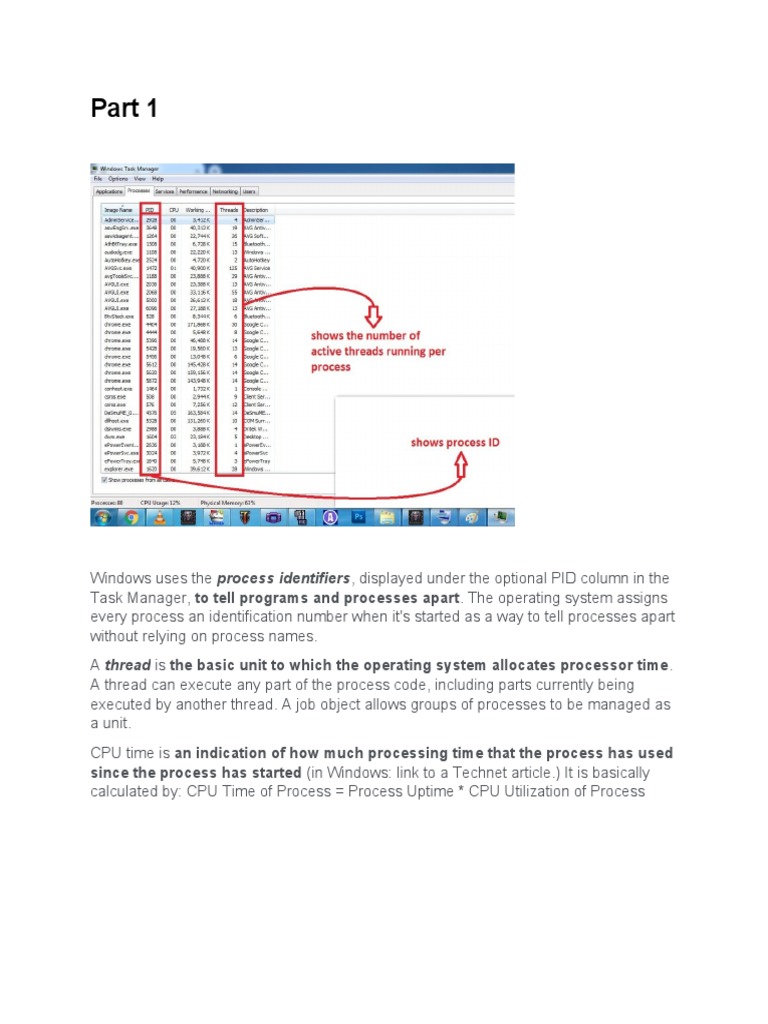 Labex | PDF | Thread (Computing) | Process (Computing)