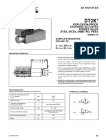 Series 10 Subplate Mounting ISO 4401-03 P Max Bar Max L/min