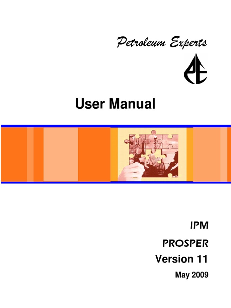 User Manual: Petroleum Experts | PDF | Fluid Dynamics | Continuum Mechanics