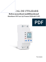 Manual de Utilizare Sinotimer SVP917ro Și Tomzn DDS238-VAP