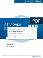 Atividade Fábio