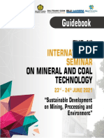 The 1 On Mineral and Coal Technology: Guidebook