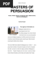 Masters of Persuasion-David Guyatt