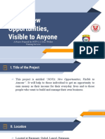 NOVA: New Opportunities, Visible To Anyone: A Project Proposal For NSTP 121 Civic Welfare Training Services