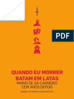 VILA MAIOR, Dionísio - 2018 - Mário de Sá-Carneiro Intranquilidade - 183-196