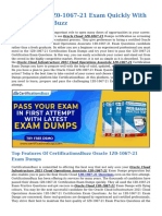 Pass Oracle 1Z0-1067-21 Exam Quickly With Certificationsbuzz